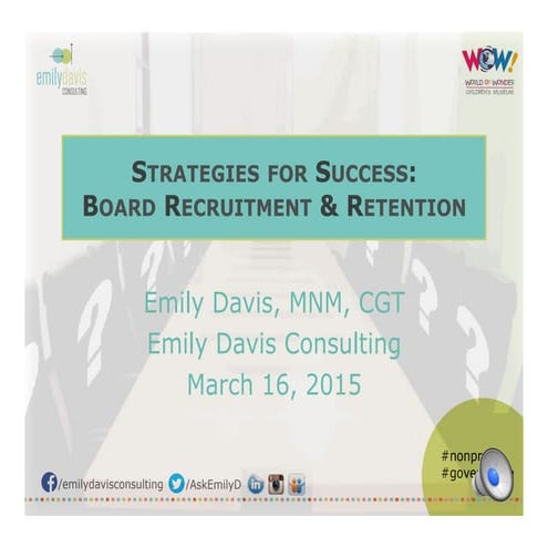 Nonprofit Operations Seminar | PPT