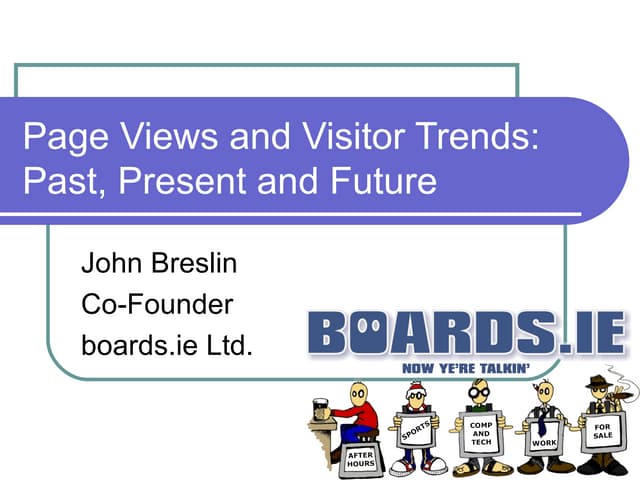 boards.ie - Page Views and Visitor Trends