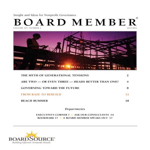 Boardsource Profile of TechSoup's 'Co-CEO' model July 2011