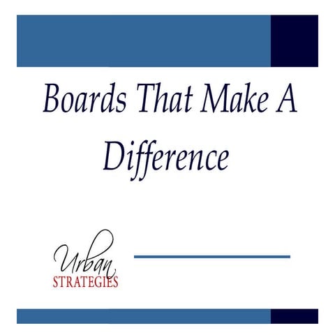 Boards That Make A Difference Rs