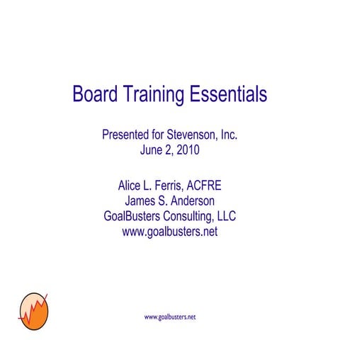 Board Training Essentials