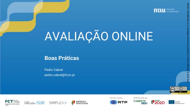Boas Práticas Avaliação Remota