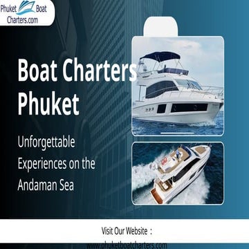 Phuket speed boat_charter | PDF