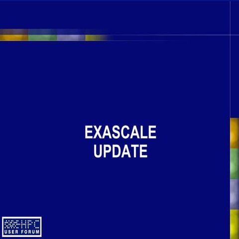 Exascale Update from Hyperion Research
