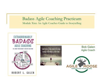 Bob Galen: An Agile Coaches’ Guide to Storytelling — Hands-on-Agile #53