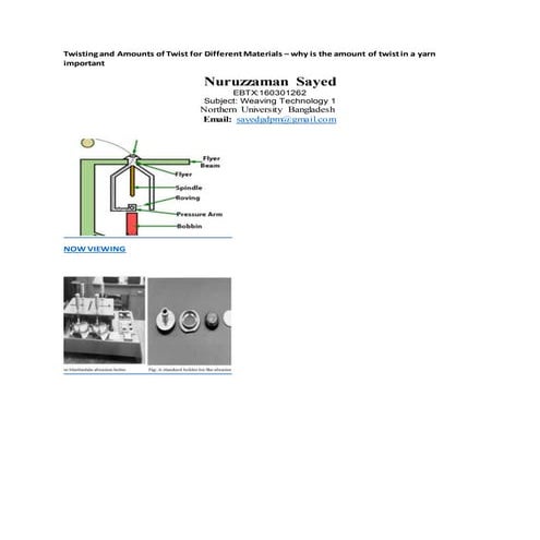 Bobbin leading flyer leading