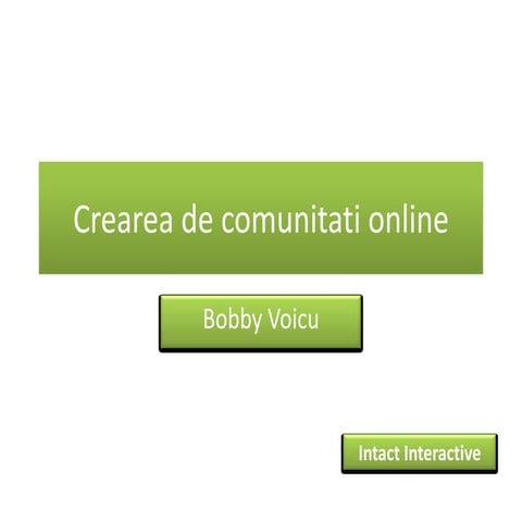 Bobby voicu, general manager, intact interactive pr and the web