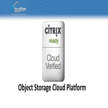 Cloudian & cloudstack | PPTX