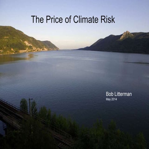 The Price of Climate Risks - Bob Litterman 