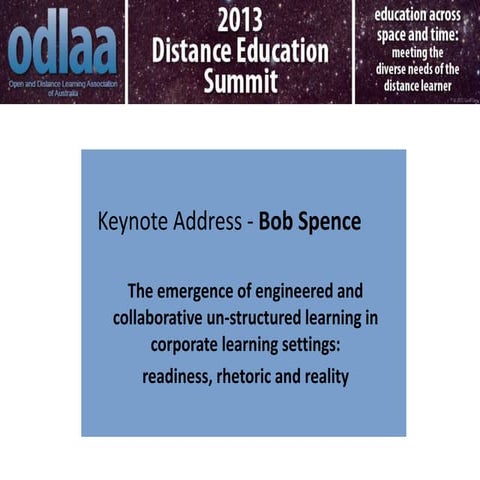 The emergence of engineered and collaborative un-structured learning in corpo...