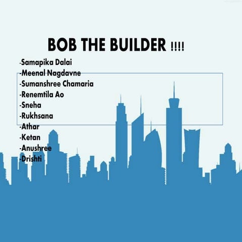 Bob the builder !!!!
