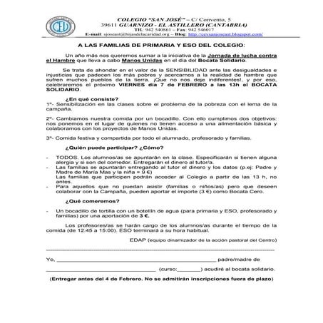 Bocata familias ep eso-27-1-14