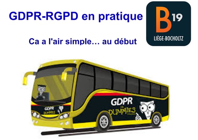 Le GD¨R en pratique