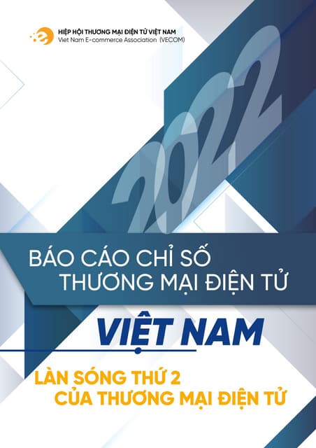 Vecom báo cáo về các chỉ số thương mại điện tử việt nam 2022