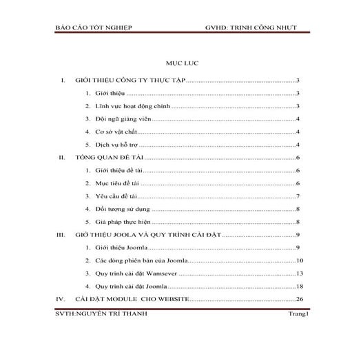 Báo cáo thực tập