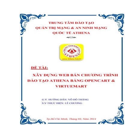 Báo cáo thực tập athena