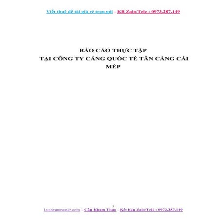 Báo Cáo Thực Tập Tại Công Ty Cảng Quốc Tế Tân Cảng Cái Mép.docx
