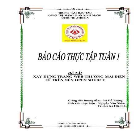 Báo cáo thực tập tuần 1.