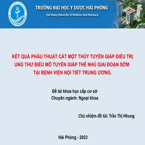 Báo cáo đề tài cơ sở YHP Trần Thị Nhung.pptx