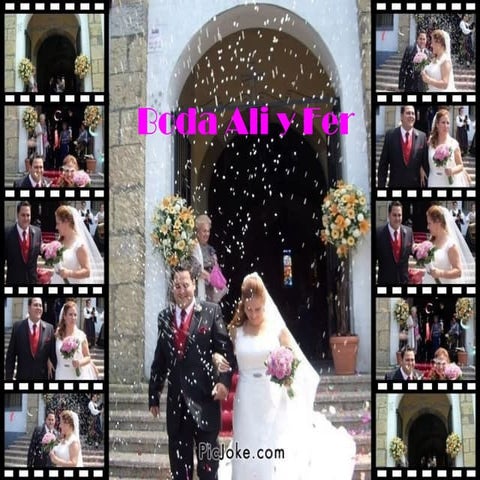 Boda ali y fer