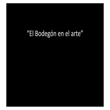 Bodegón