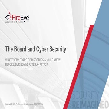 The Board and Cyber Security | PPTX