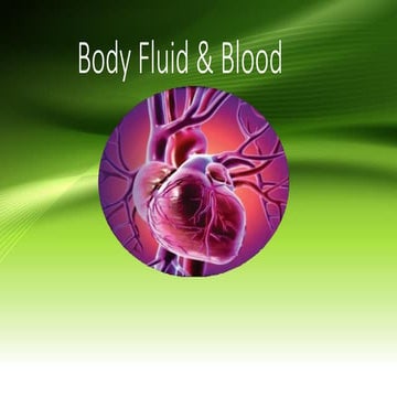Introduction to hematology | PPT