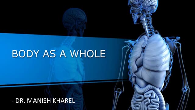 Body as a whole