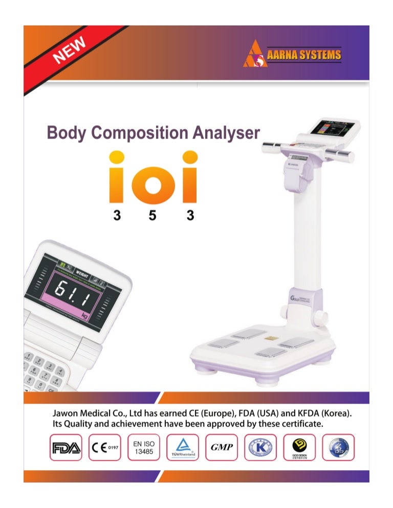 Body composition analyzer ioi 353