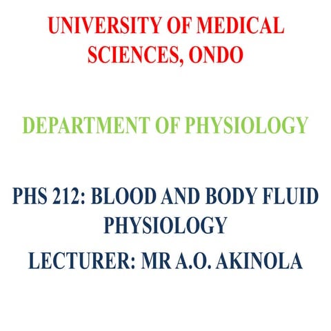 Body Fluid Pdf