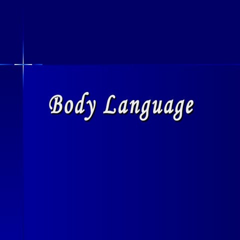 Body Language