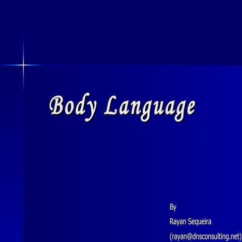 Body Language