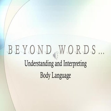 Body Language For Hospitality Staff While in the work area