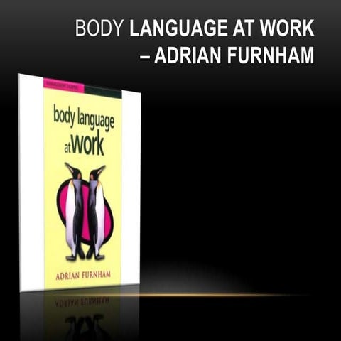 Body language at work