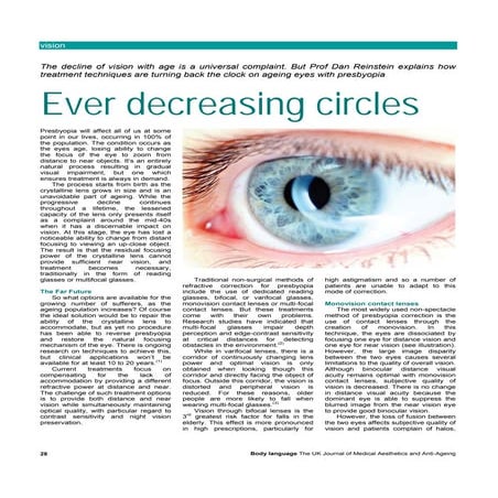 Body Language Presbyopia Article