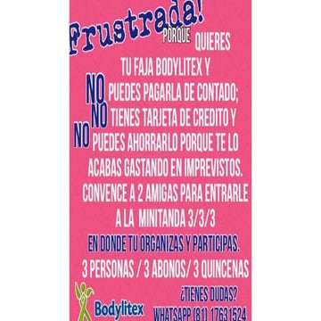 BODYLITEX MINITANDA 3/3/3