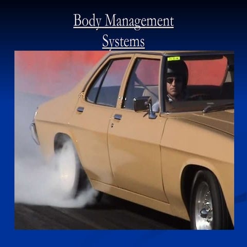 Body management presentation