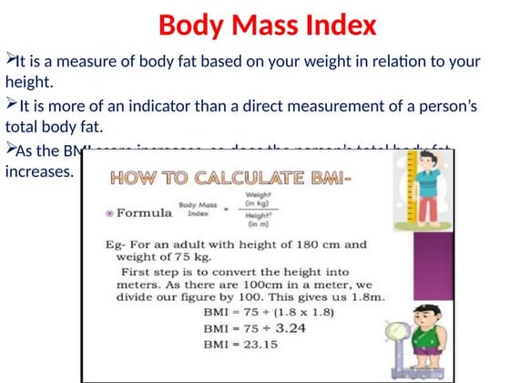 Body Mass Index.pptx | PPTX