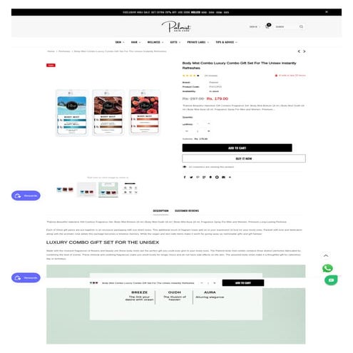 Body mist combo | PDF