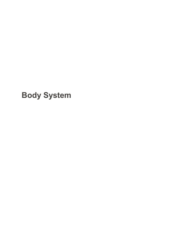 Body system sample paper essay