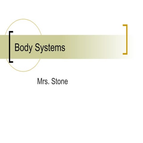 Body Systems