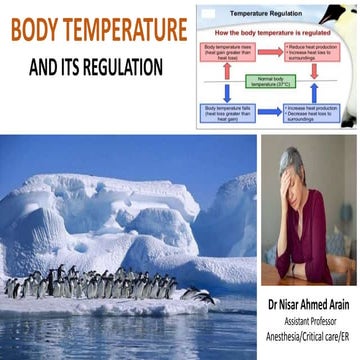 Body temperature mechanism