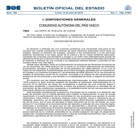 Boe a-2015-7802ley vasca de vivienda