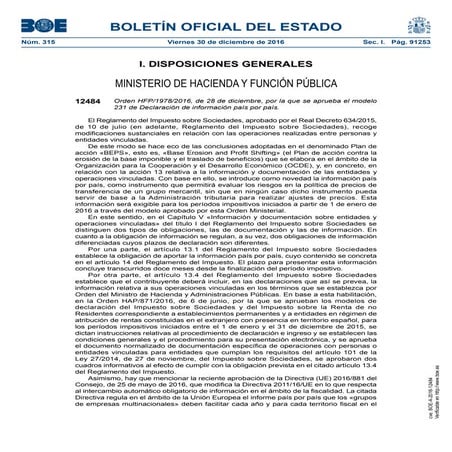 Modelo 231 | PDF