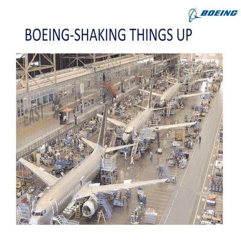 Boeing shaking things up