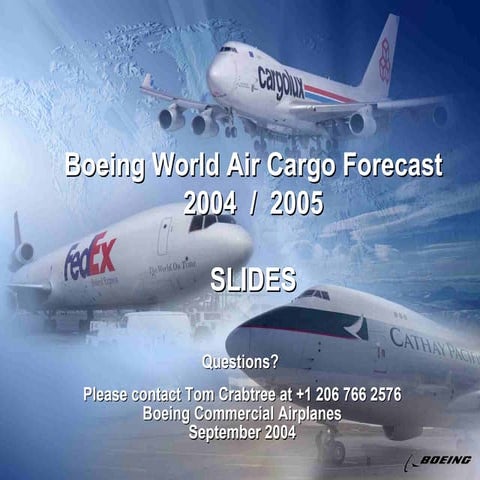 Boeing World Air Cargo Presentation