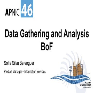 BoF Intro and Product Update