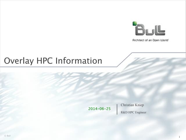 Overlay HPC Information