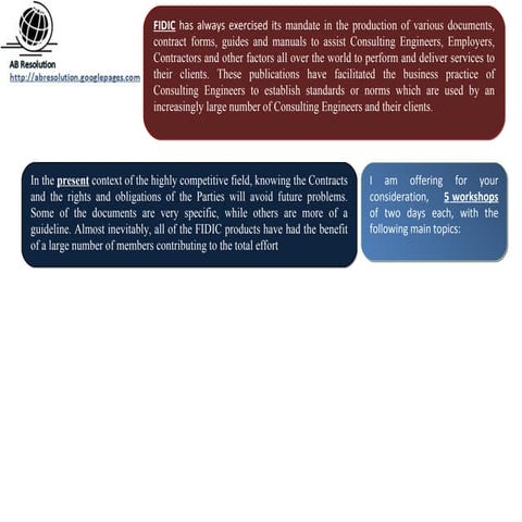 Bogdan  fidic trainings