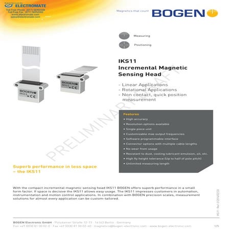 Bogen Technical IKS11